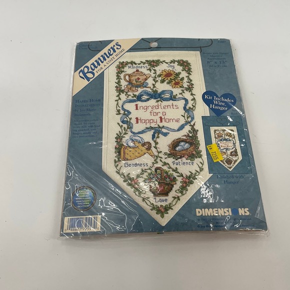 Dimensions Banners Cross Stitch 72557 with Hanger - Picture 1 of 5